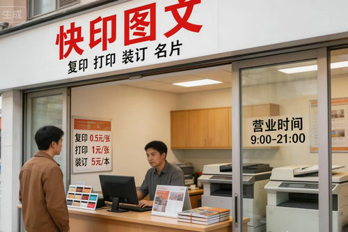 河南图文店加盟有哪些具体优势和风险?